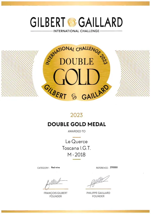 Gilbert & Gaillard 2023: 93 points for Toscana IGT Merlot M 2018
